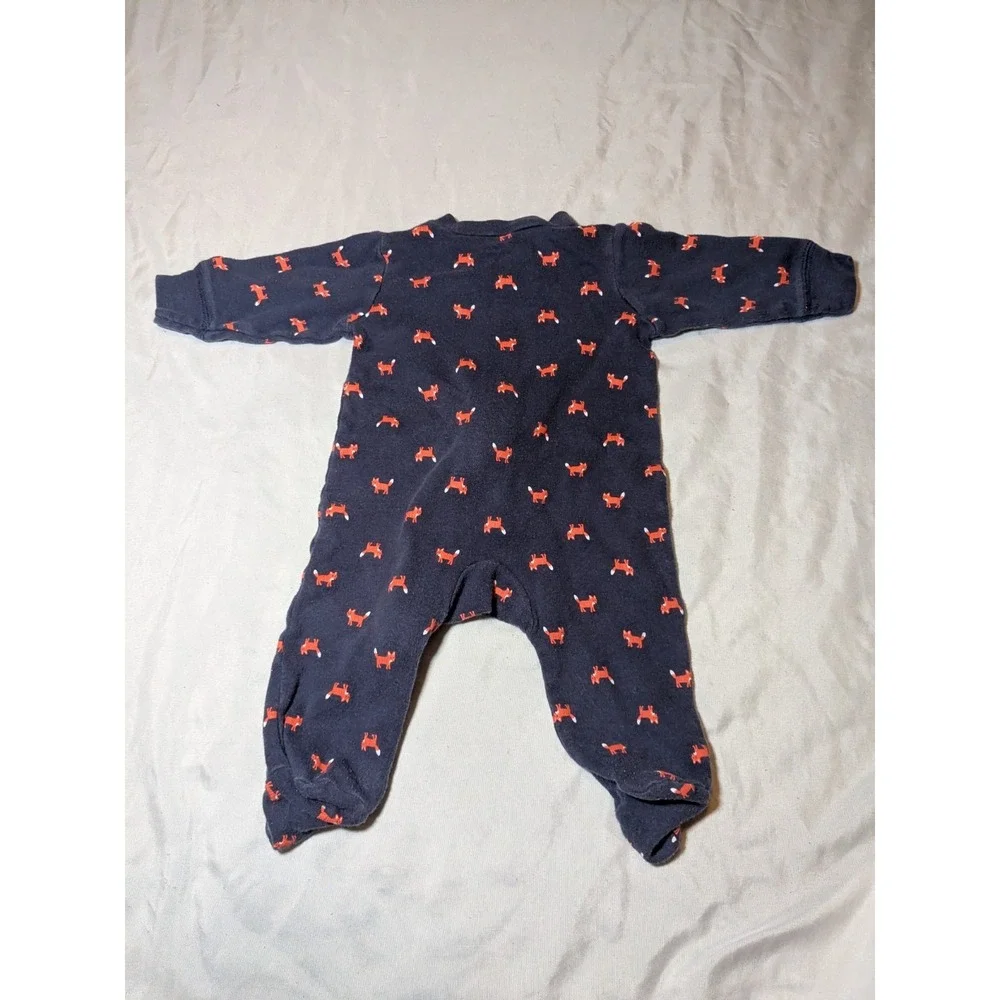 Carter's Boys 3 Months‎ Fox Sleep And Play Romper